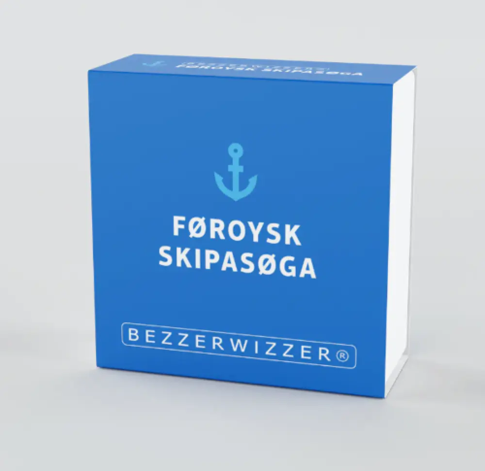 BEZZERWIZZER BRICKS - FØROYSK SKIPASØGA