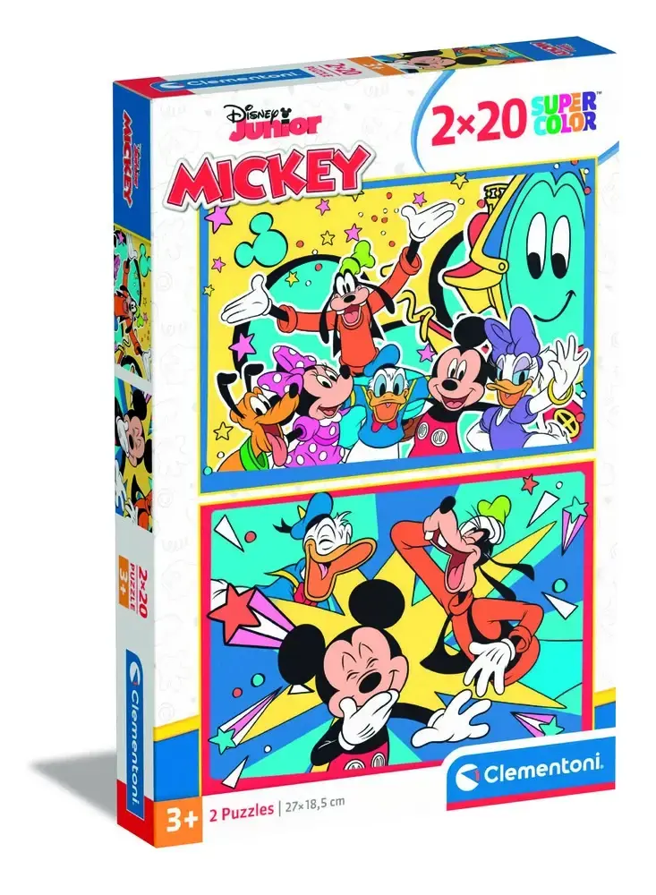 Puslespil Frozen 2, 2 X 20 brikker