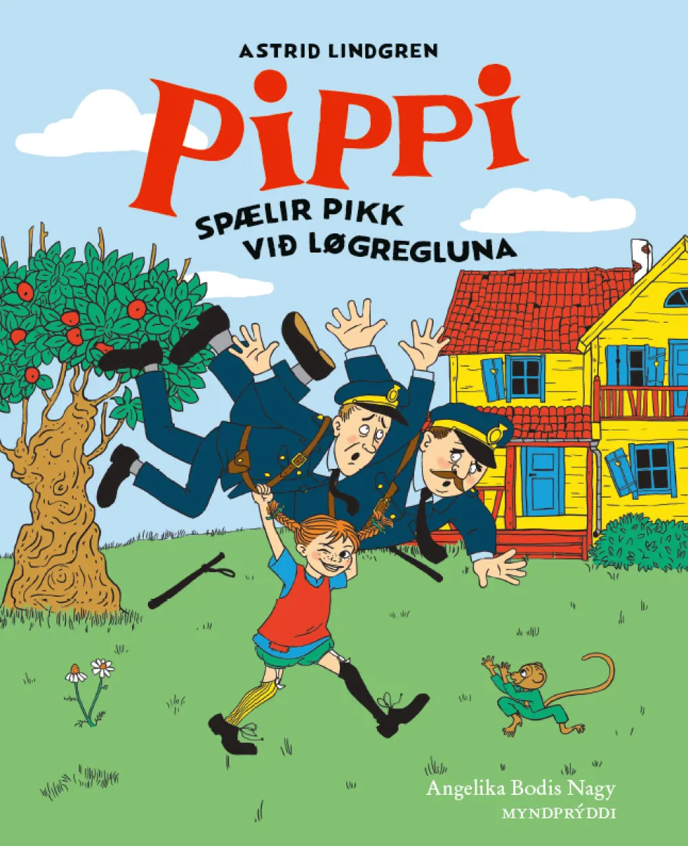Pippi spælir pikk við løgregluna