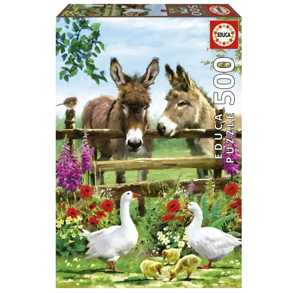 Puslespil Fairy House 500 brikker