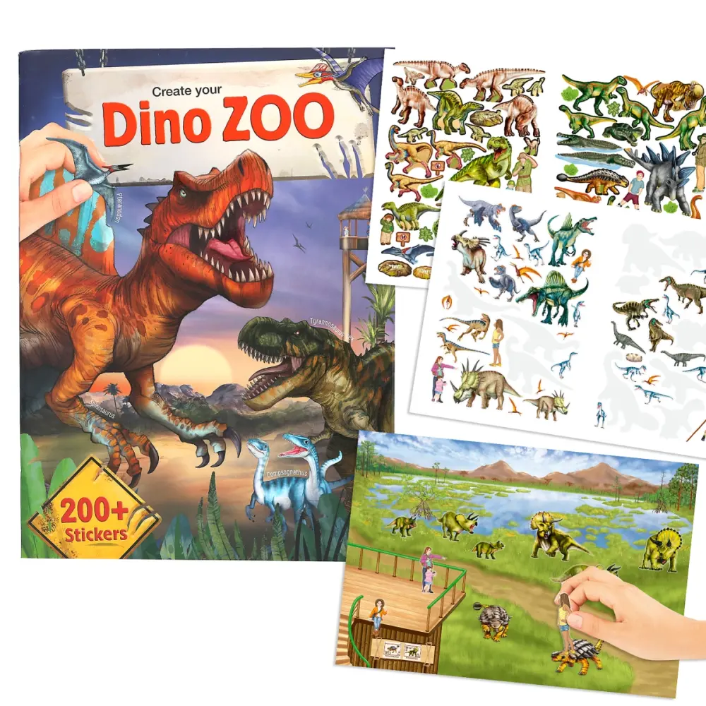 DINO WORLD ZOO AKTIVITETSBOG