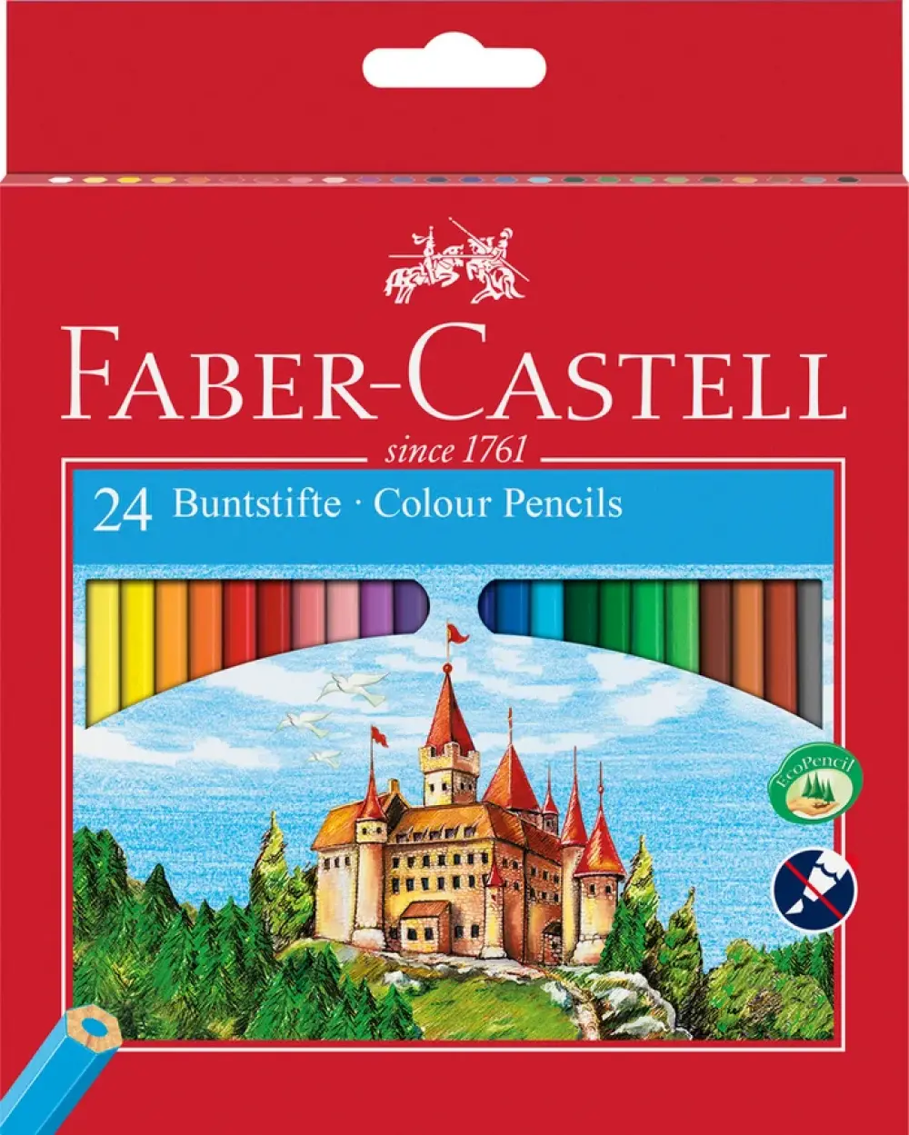 FARVEBLYANT SLOT FABER CASTELL 24 ASS.
